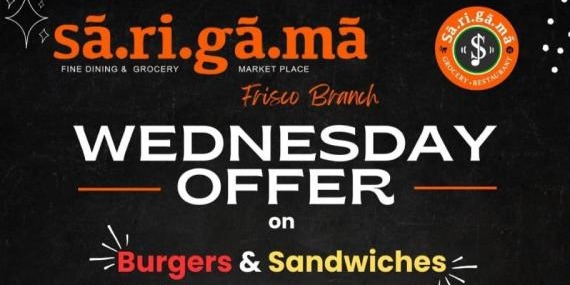 Wednesday Offer at Sā.ri.gā.mā in Frisco!